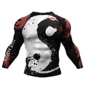 Customized Logo Cody Lundin Men Compression Sportswear Polyester Sunscreen T Shirt For Swimming Surf Jiu Jitsu BJJ Rashguard