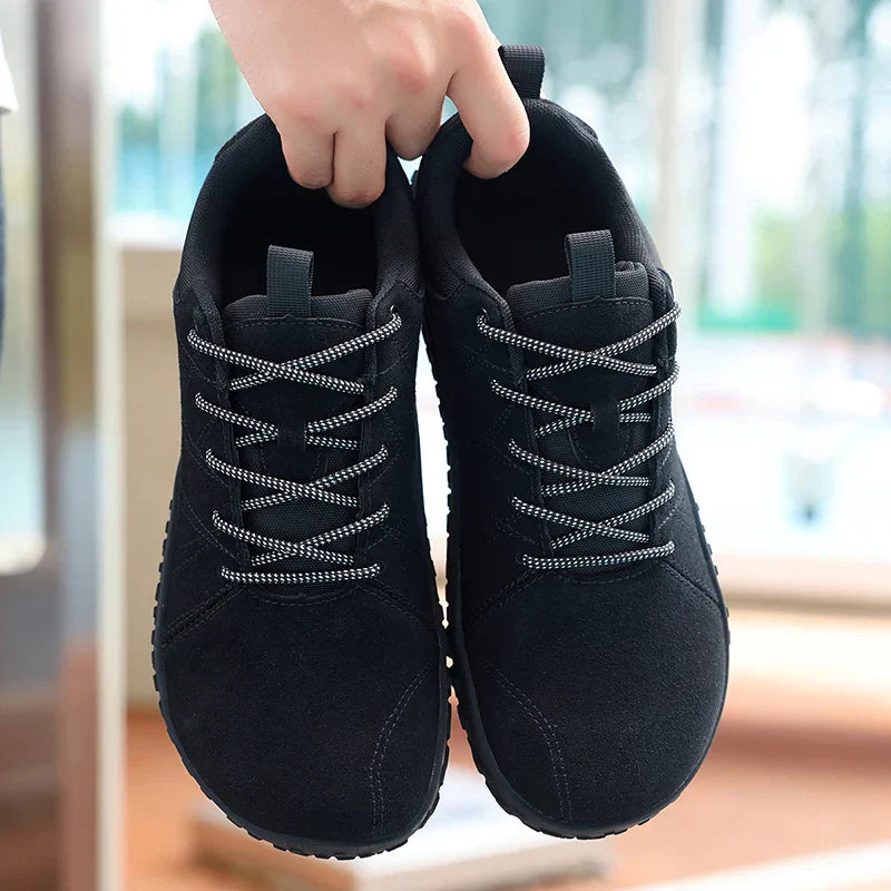 Outdoor Wide Toe Barefoot Men Hiking Shoes Minimalist Walking climbing Shoes Comfort Breathable Zero Soles Man Casual Sneakers