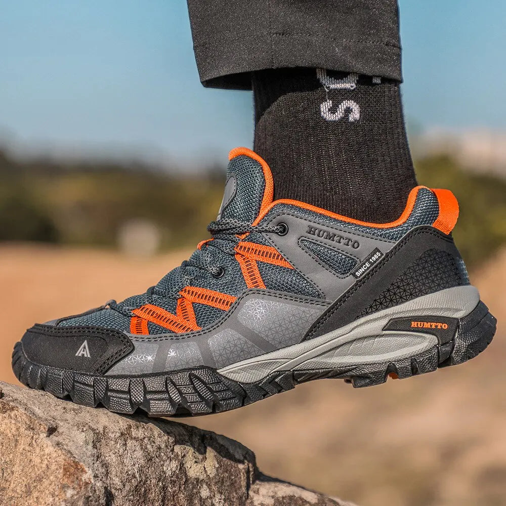 Breathable Hiking Men's Sports Shoes Luxury Designer Climbing Trekking Sneakers for Men Outdoor Work Man Boots 110609A