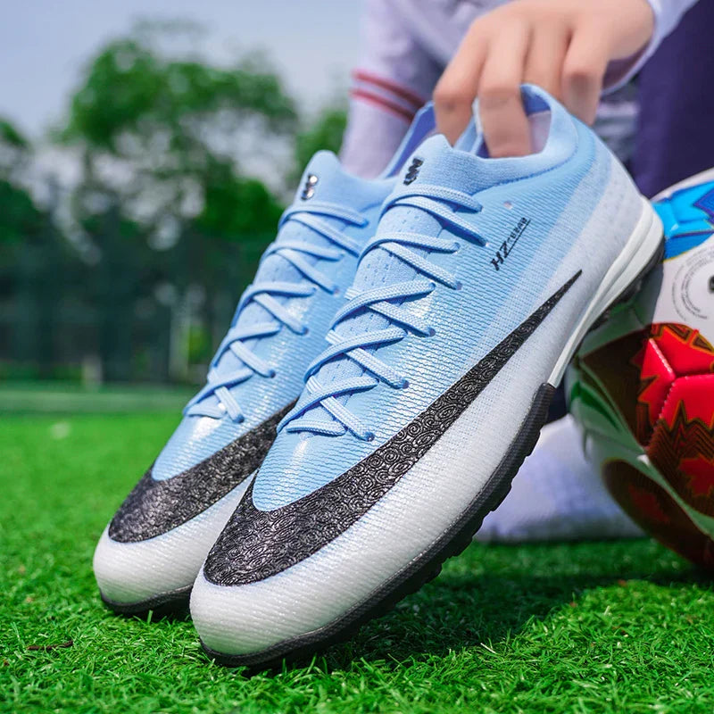 New Men Soccer Shoes Futsal Cleats Ultralight Hot Sale Football Boots Unisex High-quality Women Professional TF/FG Sneakers