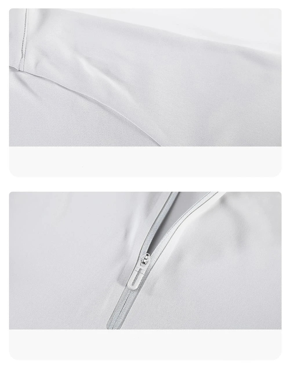 Autumn Winter Outdoor Half-zipper Stand-up Collar Quick-drying Sports Long-sleeved Gym Fitness Running Training Suit T-shirt Men