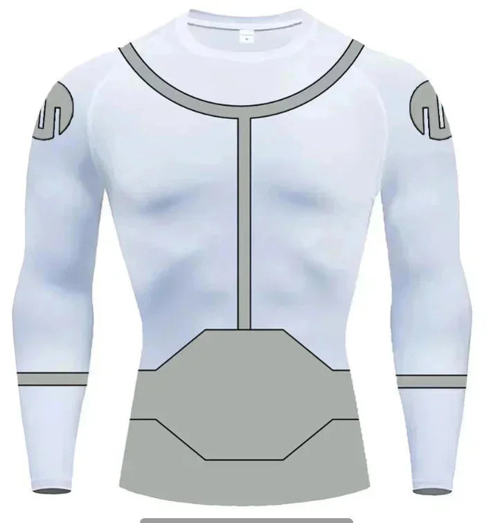Invincible Cosplay Rash Guard Diving T Shirt BJJ RashGuard Long Short Sleeve Clothing Men Women Viltrumite Gym Shirt Costume