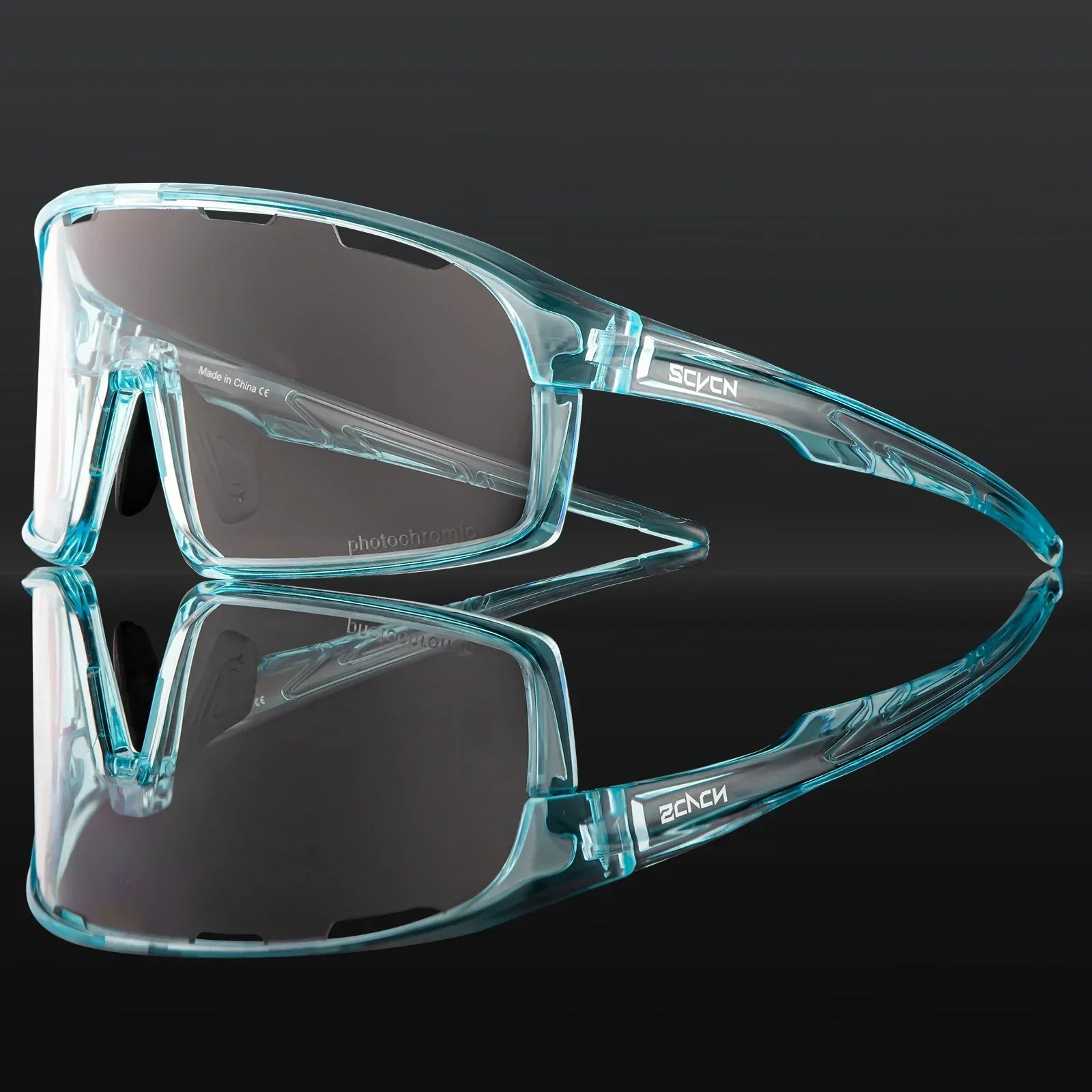 Photochromic Cycling Sunglasses Cycling Glasses UV400 Bicycle Eyewear Sports MTB Outdoor Bike Goggles Sunglasses Eyepieces