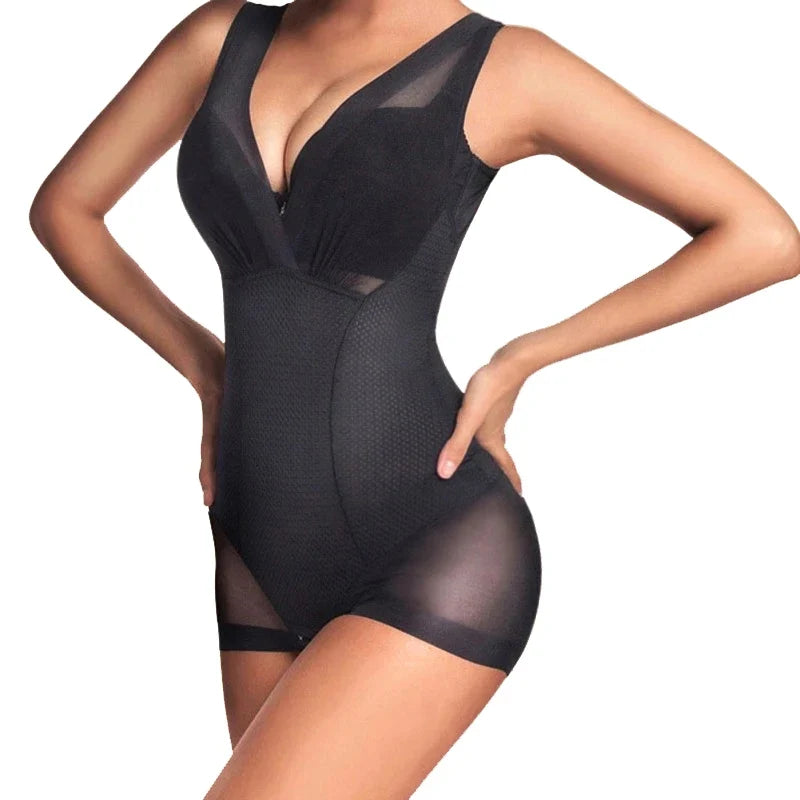 CXZD Bodysuit Shapewear Women Full Body Shaper Tummy Control Hip Butt Lifter Corset Reductive Slimming Waist Trainer Underwear