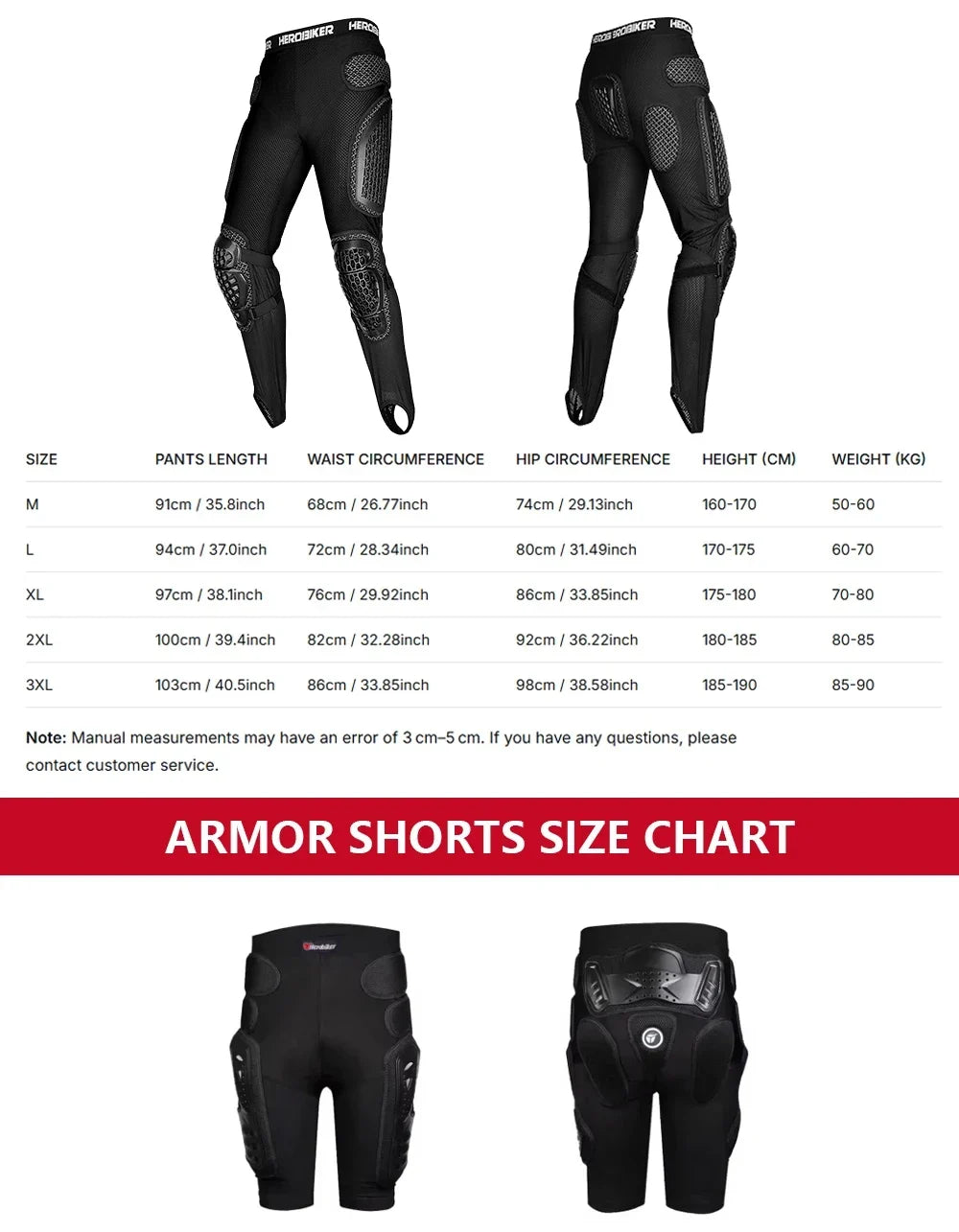 New Motocross Armor Jacket Off-Road Motorcycle Protection Gear Anti Crash Chest Back Padding Motorbike Jacket Pants CE Certified
