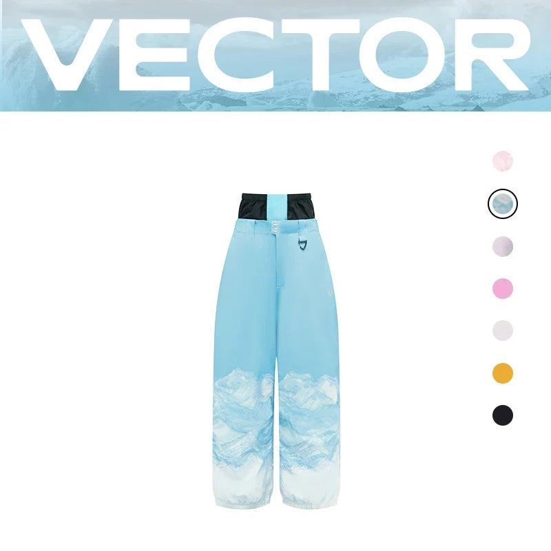 Men Women 3L Cotton Ski Jacket Ski Pants Winter Warm Windproof Waterproof Outdoor Sports Snowboard Ski Coat Trousers