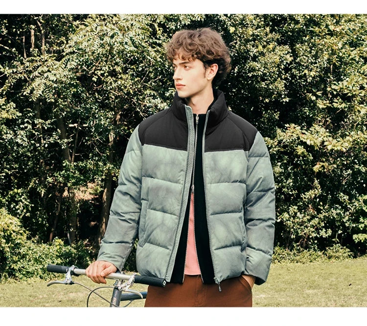 Unisex Puffer High Loft Down Stand Collar Warm Fit Waterproof Windproof Stain Resistant 2026 Couple Style Outerwear