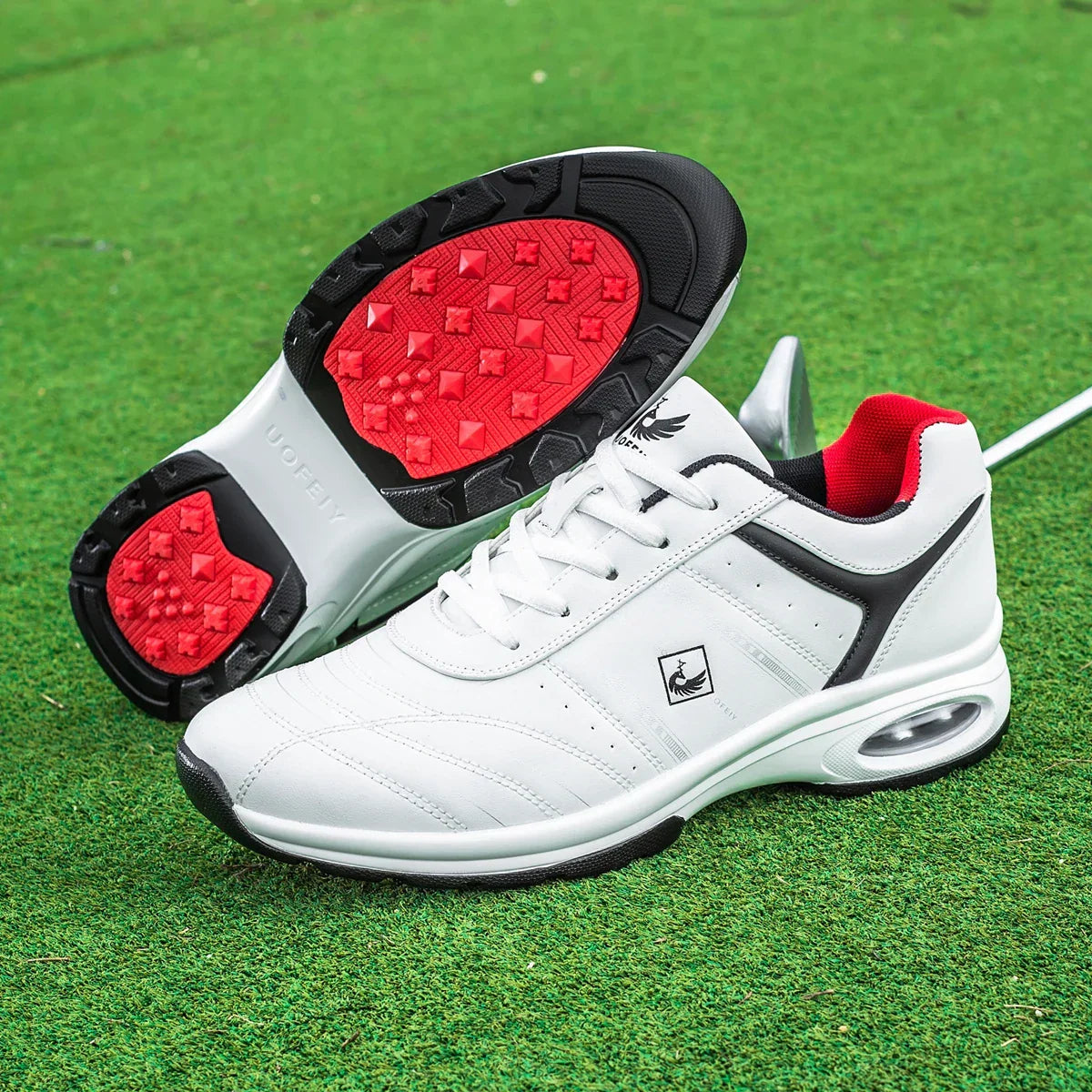 Men Golf Shoes Casual Breathable Waterproof Non-slip Golf Outdoor Training Shoes