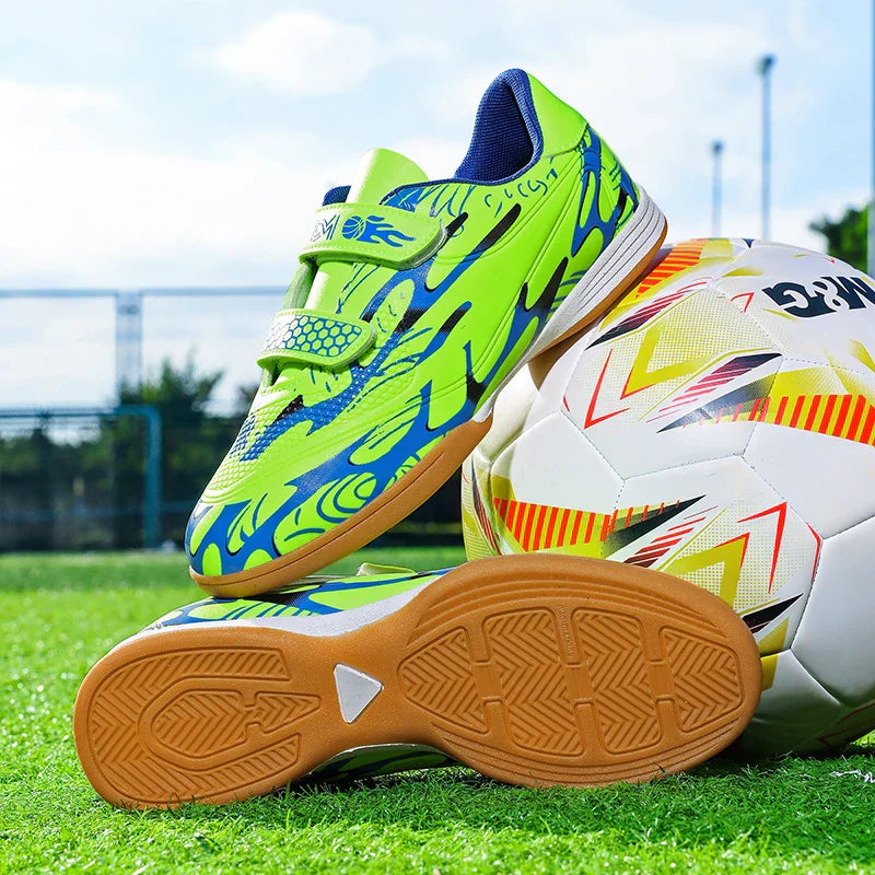 New Men Kids Match Grass Boys Professional Soccer Shoes Football Boots Ultralight Cleats Non-Slip Training Shoes Drop Shipping