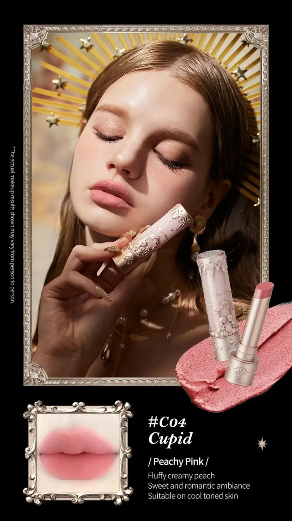 Little Angel Collection Makeup Gift Box Eyeshadow Blush Cream Matte Lipstick Full Kit All