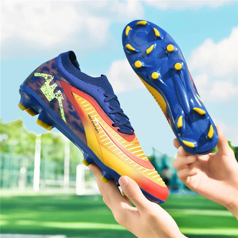New Men Professional Soccer Shoes Unisex Ultralight Football Boots Training Wholesale Breathable Indoor Futsal Drop Shipping