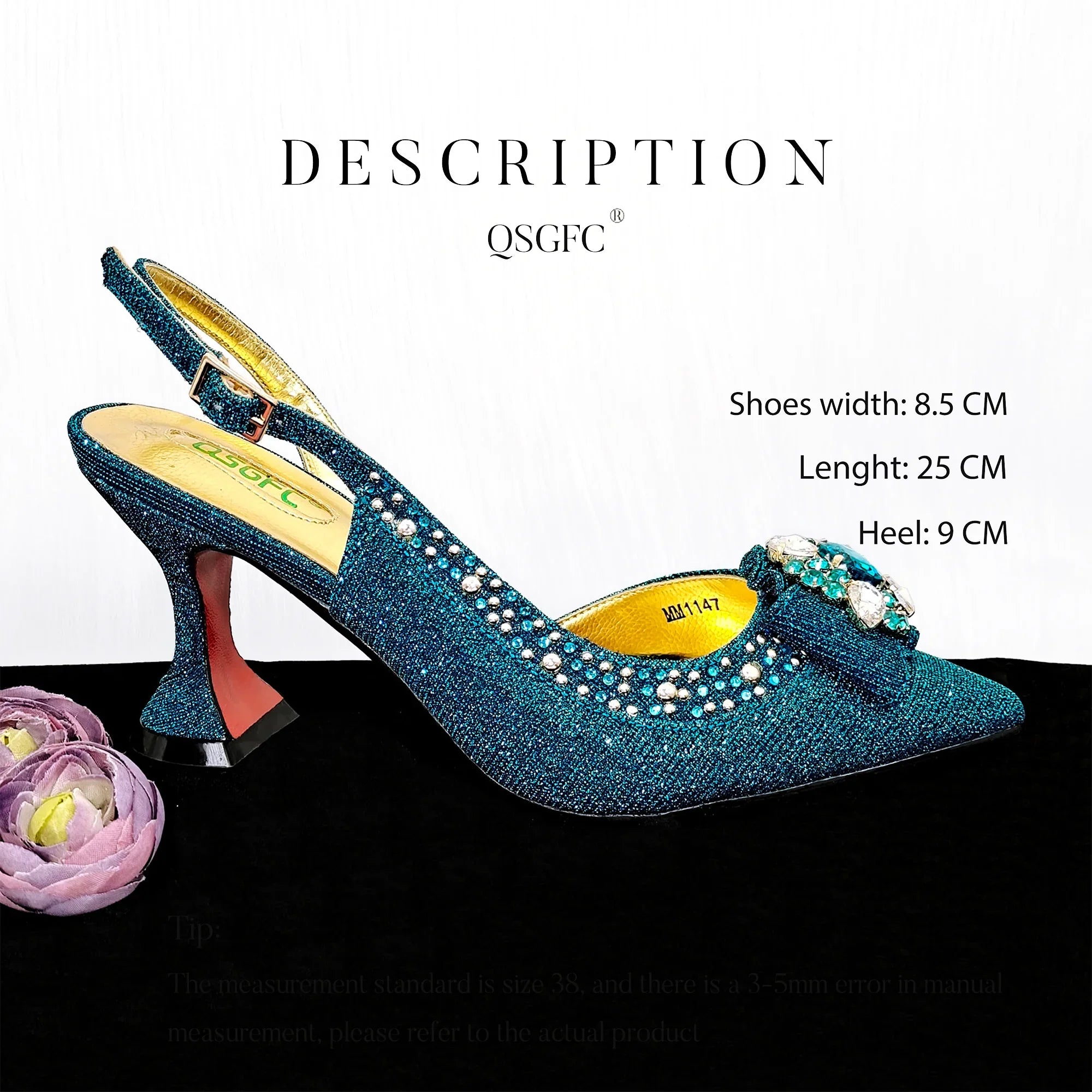 Noble Dual-Purpose Three-Dimensional Bag And Ladies Heels