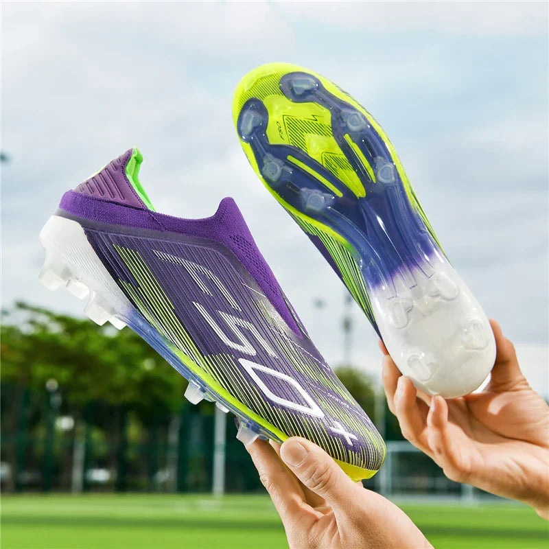 New Men Soccer Shoes Cleats Grass Futsal Comfortable Turf Football Boots Sports Ultralight FG/TF Non Slip Indoor Adult Sneakers