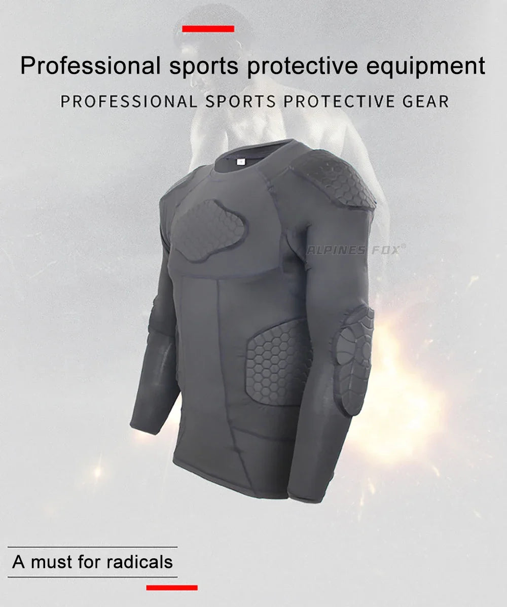 Motorcycle Full Body Armor Jacket Protective Moto Underwear Anti-collision Motorbike Riding Clothes Honeycomb Pad Motocross Tops