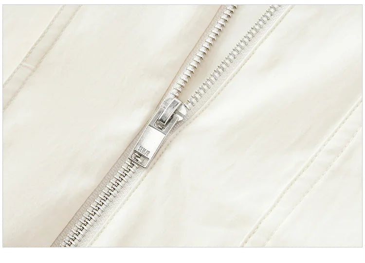 Women Jacket Solid Stand Collar Bubble Hem Oversize Dropped Shoulder Casual Style Autumn Outerwear Daily Wear 2026