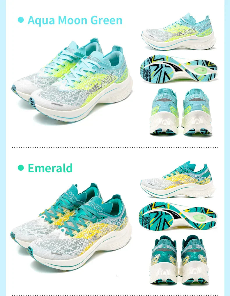 Carbon Fiber Plate Running Shoes Traction Shock Absorption Sneakers Professional Marathon PB Racing Sports Trainers Shoes