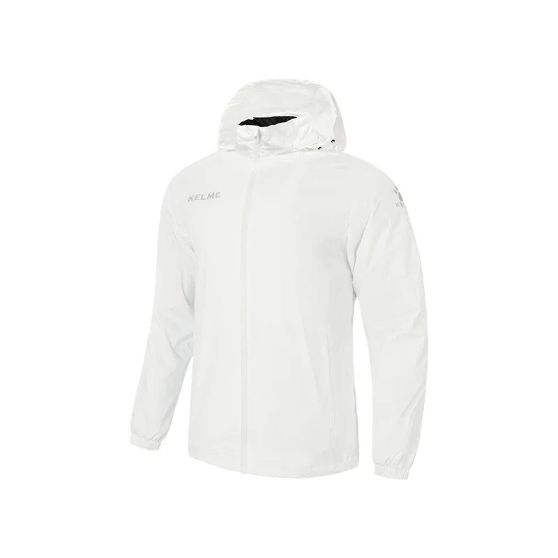 Men's Windbreaker Running Jacket Soccer Kid Hooded Windproof Coat Training Waterproof Jacket Quick Dry 3801241