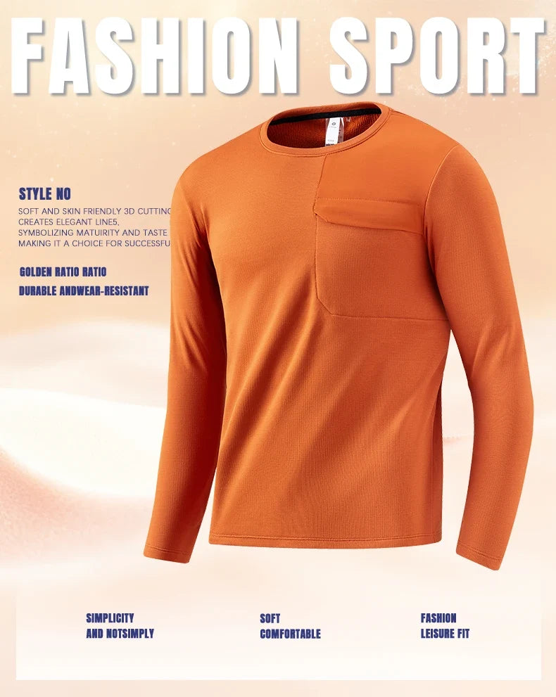SBWL 2026 Warm Fitness Jacket High-Quality Outdoor Sports Top with Stand-Up Collar for Autumn/Winter Running Long-sleeved Tshirt