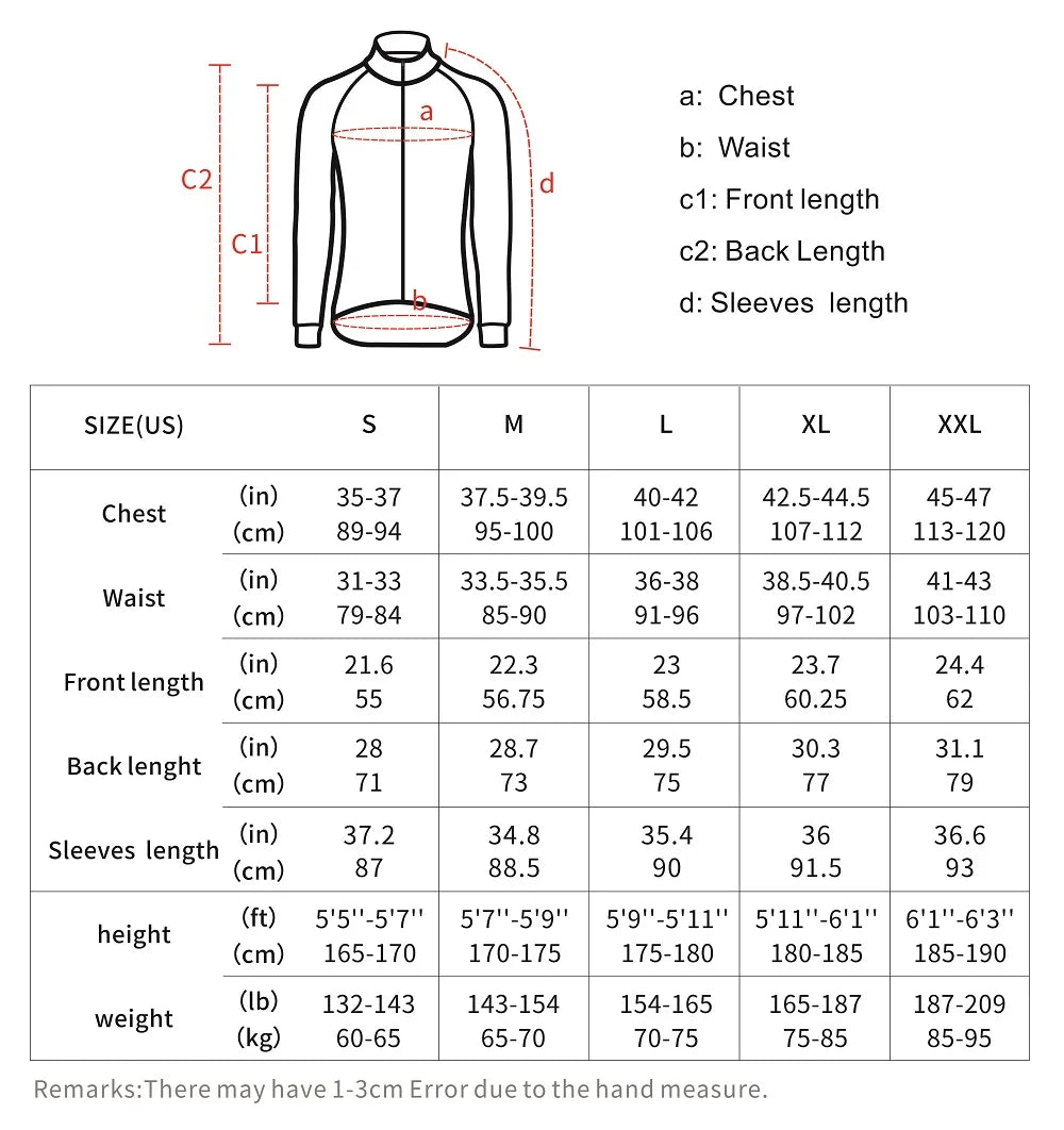 Men's Cycling Jacket Winter Thermal Jacket Softshell Windbreak Waterproof Bike Coat Bicycle Raincoat BG011