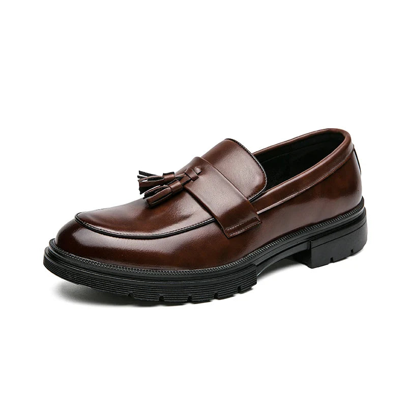 Zapatos De Hombre Loafers Men's Tassel Slip-On Comfortable Men Leather Shoes Casual Shoes Fashion Oxford Shoes Large Size 38-47