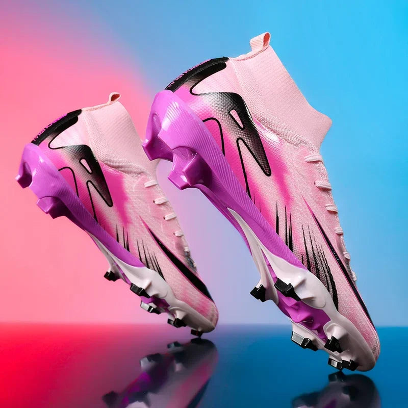 New Men Football Boots Ultralight Training Soccer Shoes Breathable Unisex Professional Wholesale Indoor Futsal Drop Shipping