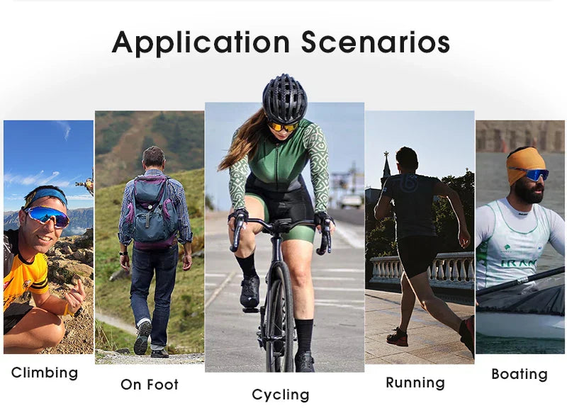 Photochromic Cycling Sunglasses Cycling Glasses UV400 Bicycle Eyewear Sports MTB Outdoor Bike Goggles Sunglasses Eyepieces