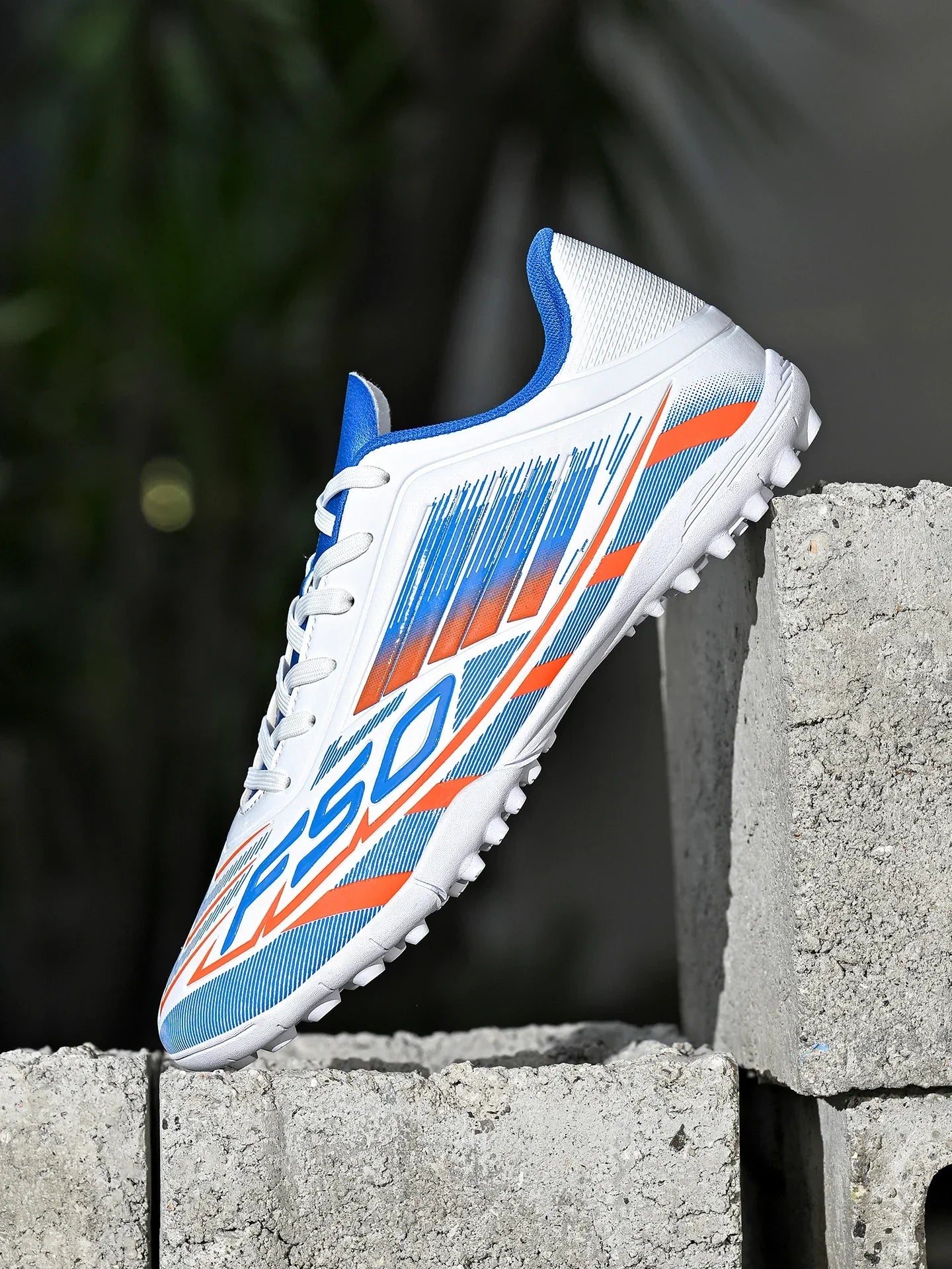 TF Soccer Cleats Children Kids Boys Girls PU Fabric Upper Rubber Sole Non-slip Wear-resistant Training Shoes