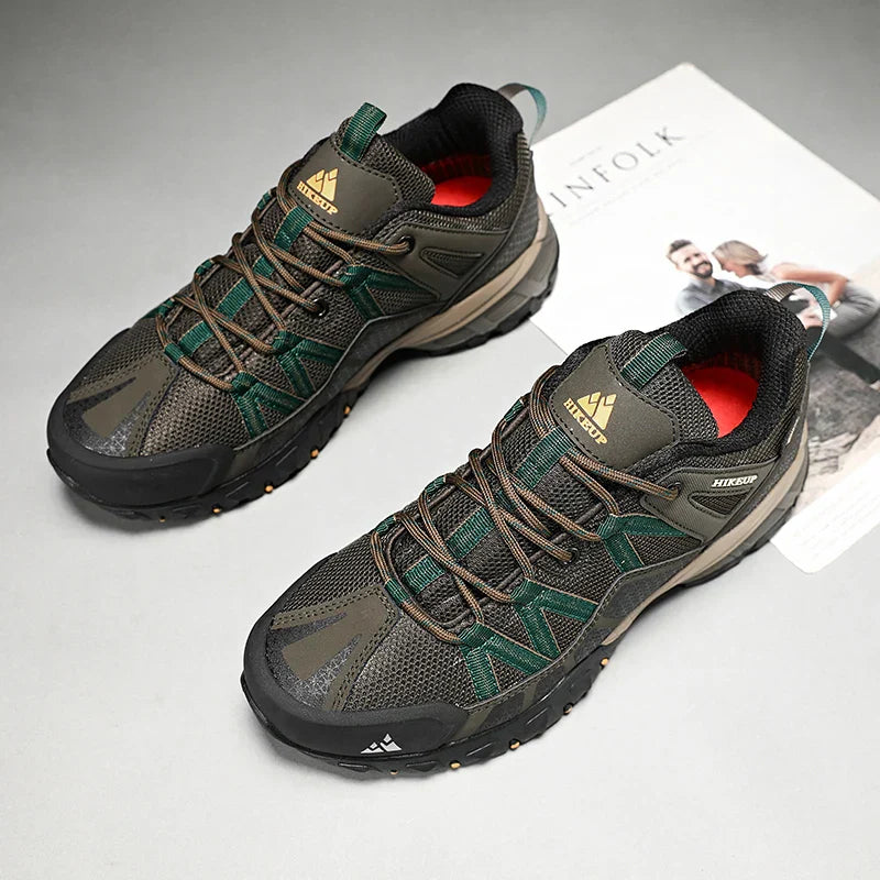 Breathable Cushioning Nonslip Sneakers Men's Hiking Shoes Running Trekking Sneakers Outdoor Mountain Sports Shoes for Men