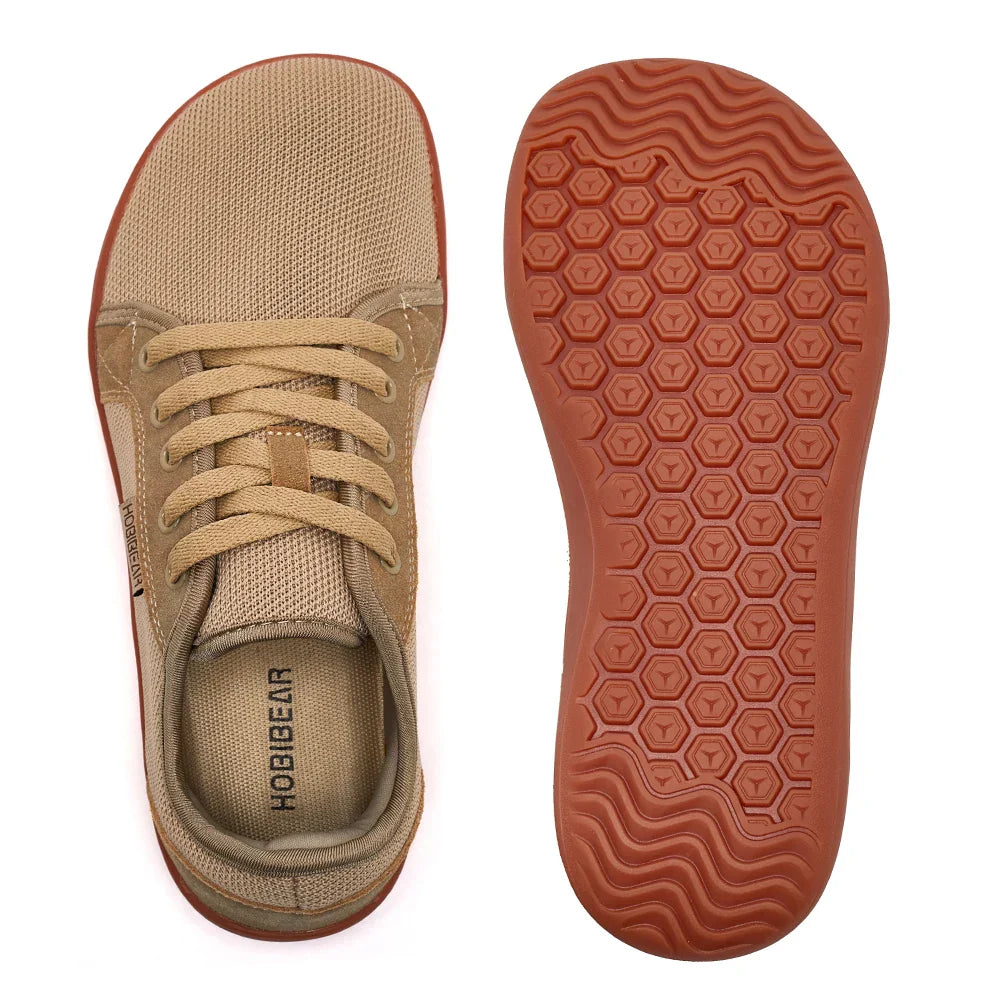 Wide Barefoot Shoes for Unisex Outdoor Running Zero Drop Casual Sneaker Minimalist Shoes