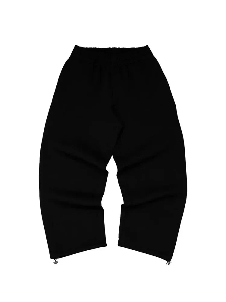 2026 Trendy High Street Retro Casual Streetwear Men's Sports Suit Y2K Harajuku Embroidered Hoodie men Hip-hop Loose Sweatpants