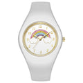 Full Size 40mm Quartz Watch For Women Rubber Strap Skin Friendly Silicone watch