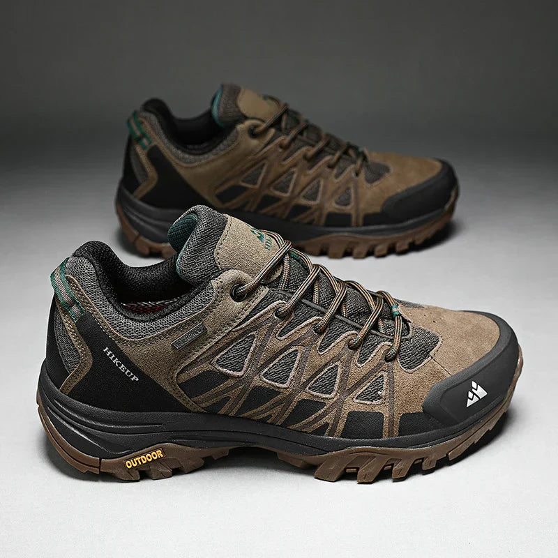 New Arrival Mens Hiking Shoes Breathable Lace Up Trekking Male Cushioning Outdoor Climbing Tourism Sneakers for Men