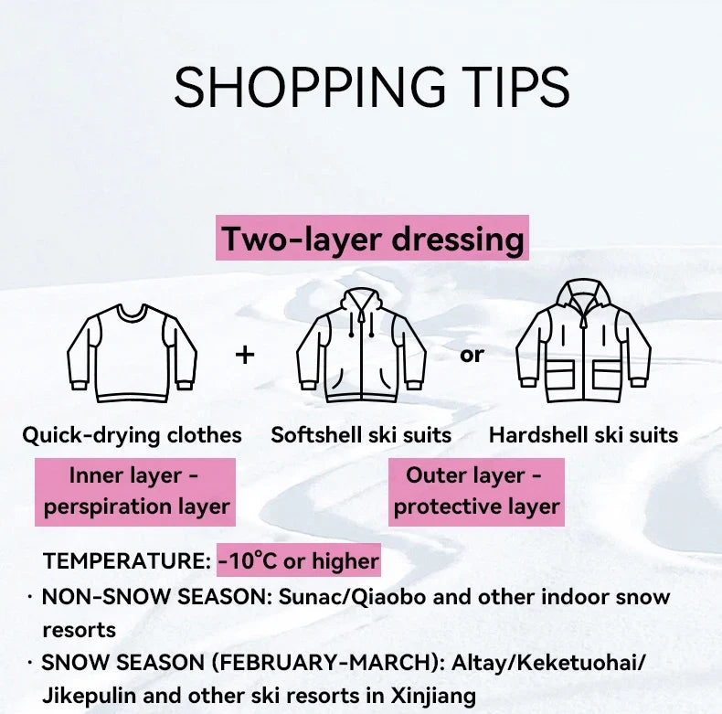 Men and Women Splicing Skiing Skiing Top Waterproof Windproof Warm Durable Indoor and Outdoor Skiing Snowboard Jacket