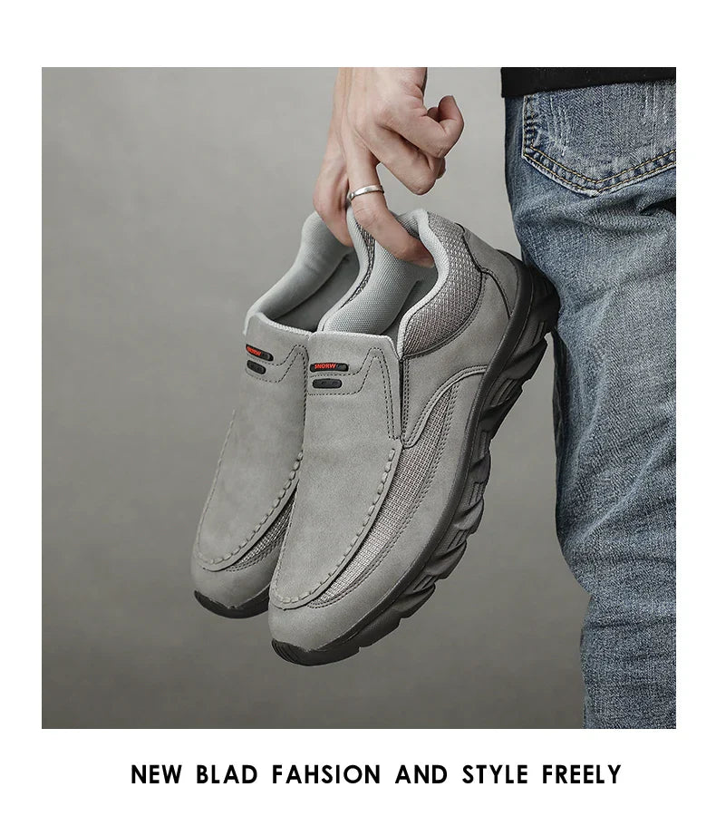 Men Sneakers Light Loafers Slip on Casual Shoes for Men Comfortable Walking Luxury Brand Male Business Shoe Driving Footwear