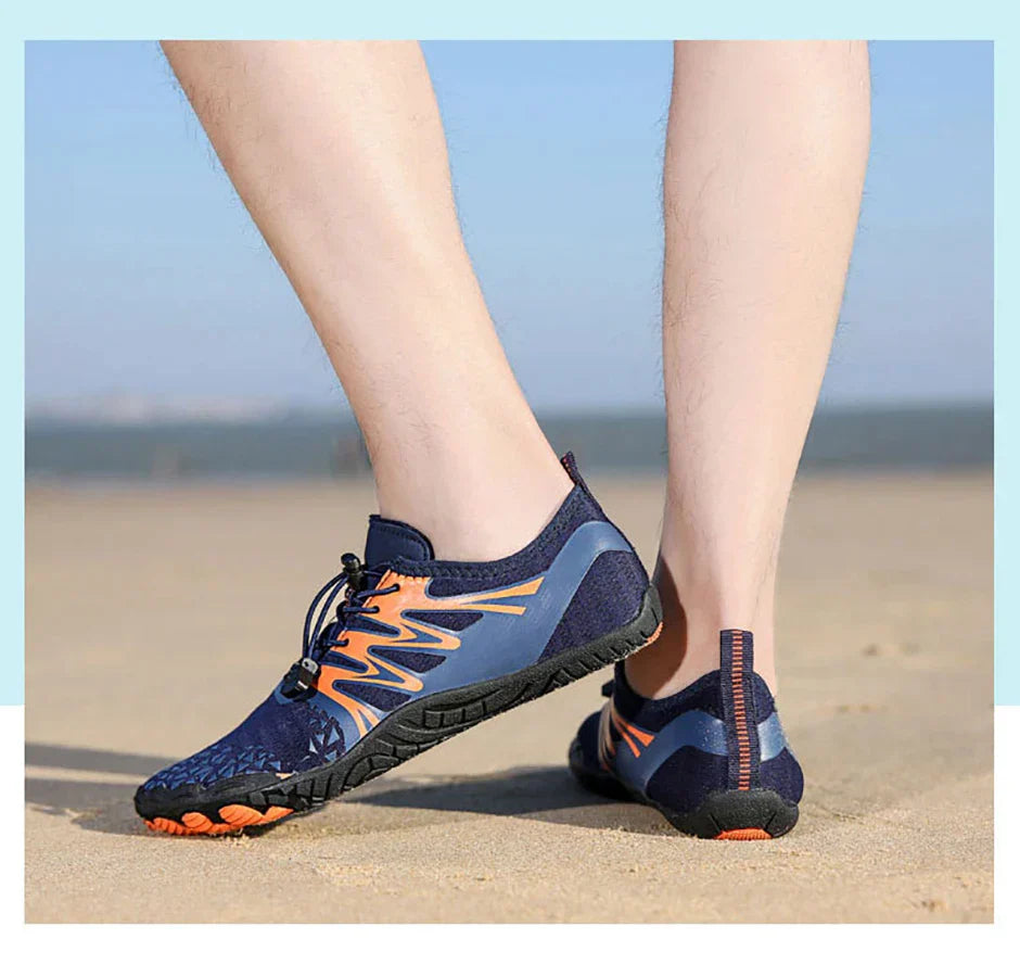 Men Women Barefoot Outdoor Aqua Shoes Couple Quick-drying Wading Beach Swimming Fitness Cycling Sports Water Sneakers