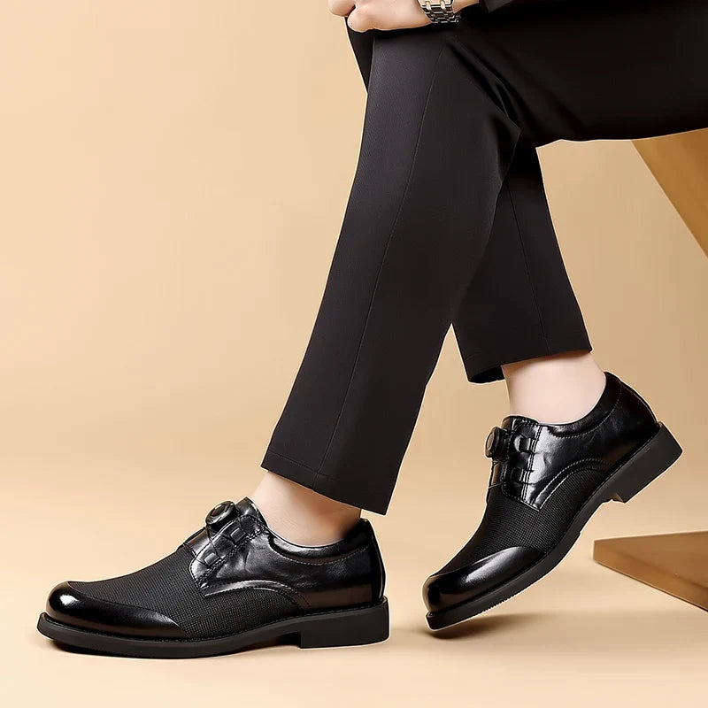 Classic Leisure Business Footwear Male 2025 New  Loafers Mens Oxford Shoes Leisure Walking Shoes Handmade Casual Leather Shoes