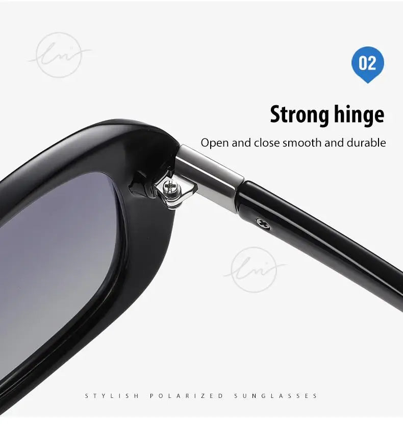 Young Style Women's Sunglasses Gradient Polarized Driving Glasses Luxury Design Ladies Elegant Lunette De Soleil Femme