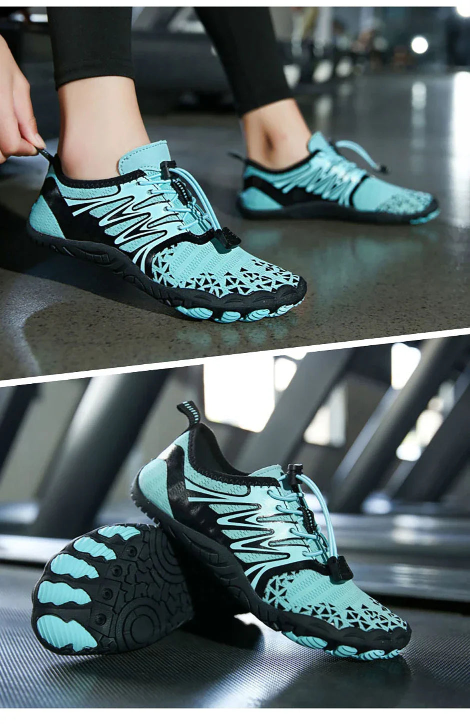 Men Women Barefoot Outdoor Aqua Shoes Couple Quick-drying Wading Beach Swimming Fitness Cycling Sports Water Sneakers