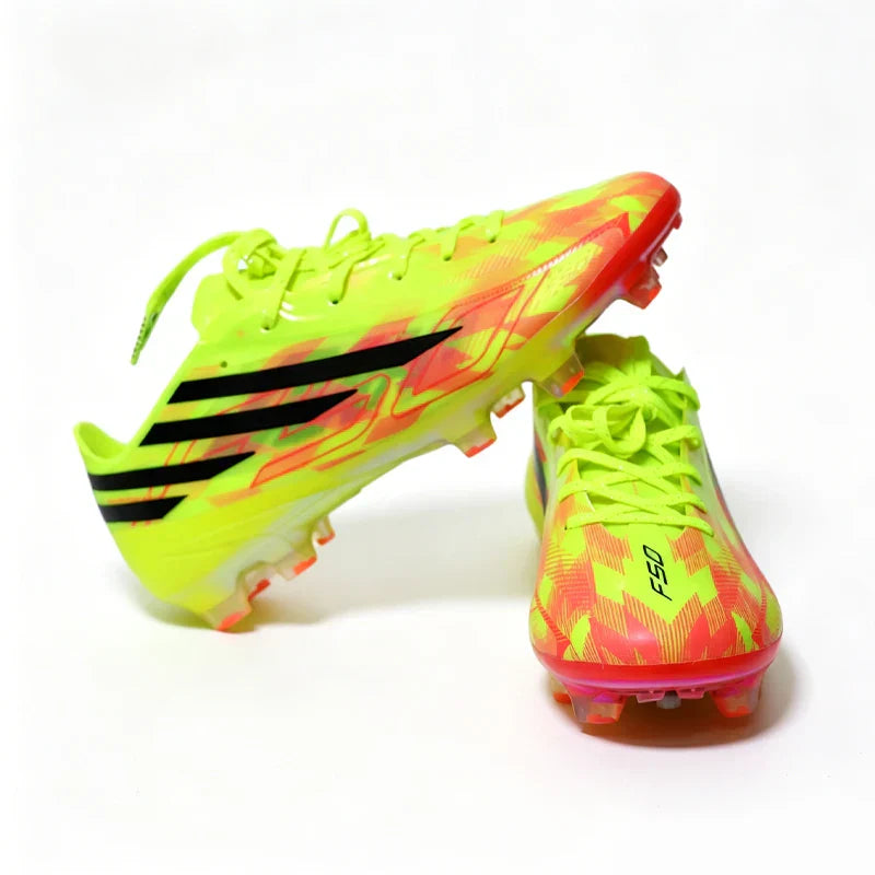 High Quality Mens Soccer Shoes 2026-F50 Breathable Non-Slip Turf Soccer Cleats Boys TF/FG Training Football Boots Chuteira Campo