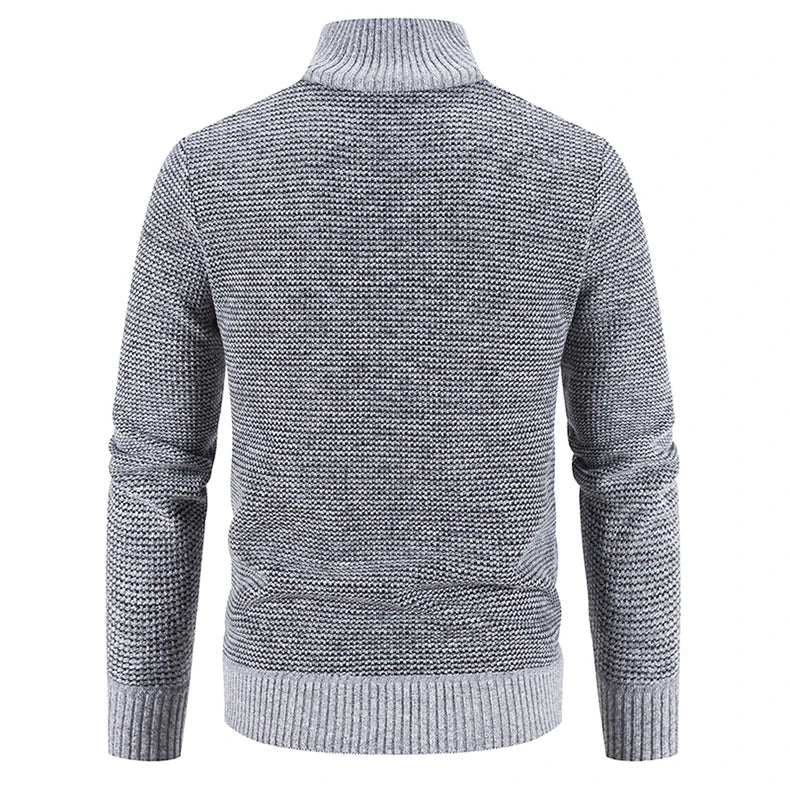 Men's Autumn Winter Sweater Baseball Coat Knit Jacket Korean Jumpers Male Windbreaker Fashion Pullovers Business Casual Knitwear