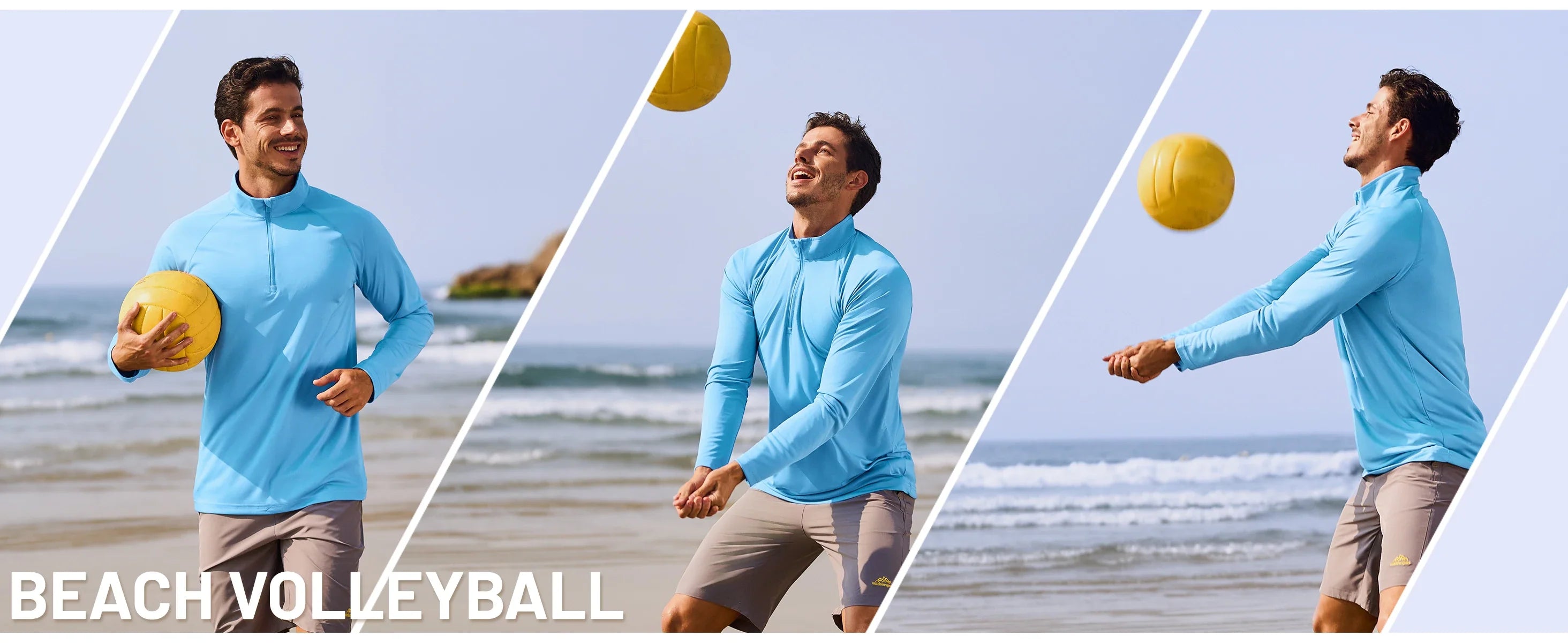 UPF50+ UV Protection T-Shirt Mens Lightweight Long Sleeve Quick Dry Fishing Shirt Outdoor Hiking Workout Rash Guards