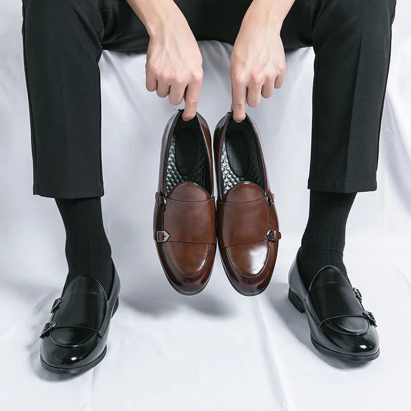 Men’s Formal Genuine Leather Dress Shoes – Classic Business Oxford Style, EU 40–48