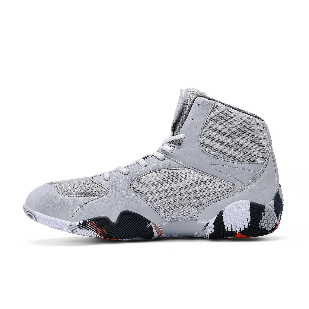 Professional Wrestling Boots Men's Lightweight Fighting Boxing Shoes High Quality Mesh Breathable Boxing Sneakers Big Size 40-50