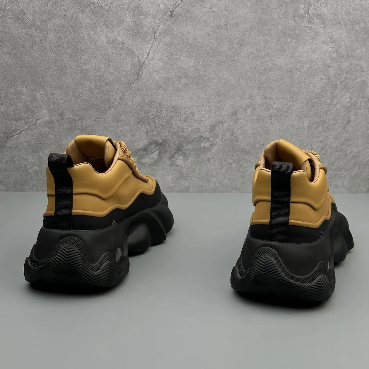 Designer Style Men Shoes 2025 Autumn Fashion Comfortable Men's Thick Platform Sneakers Casual Shoes Sports Trainers Tenis