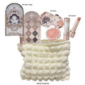 Makeup Set Box Full Swan Bear Garden Collection Embossed Blush Shine Lipstick Kit Foundation  All in Maquiagem Kit