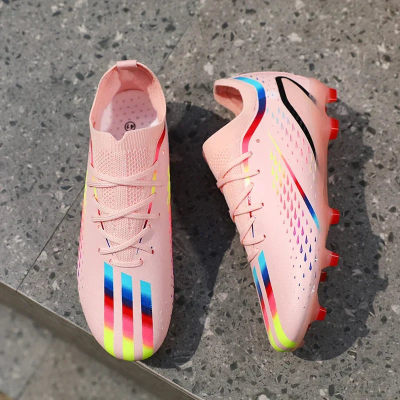 New Men Ultralight Soccer Shoes TF/FG Professional Football Boots Unisex Non-Slip High-quality Wholesale Drop Shipping Training