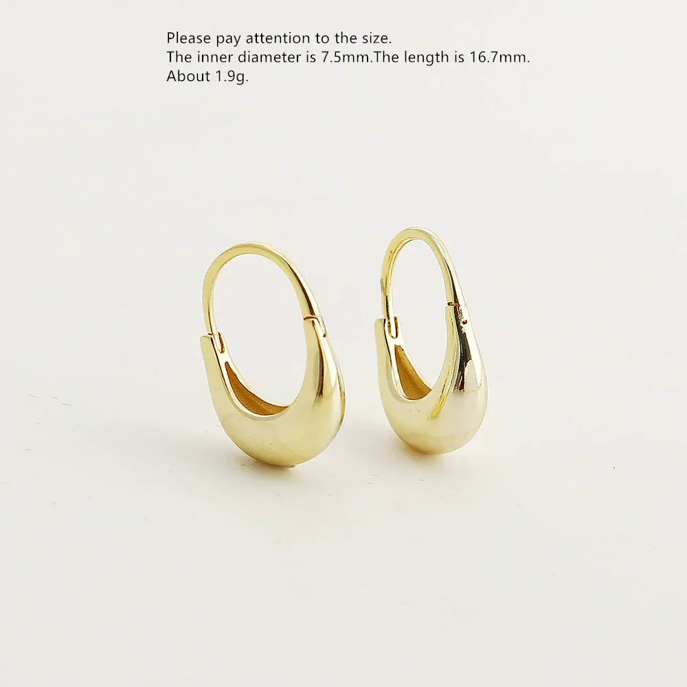 925 Sterling Silver Earring Fashion Geometry Butterfly Zircon Asymmetry Pearl Drop Earring Simple Temperament Trend Women Ear Je