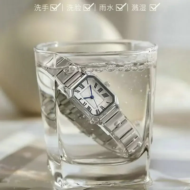 Luxury Women Quartz Watch Casual Fashion  Stainless Steel Strap Wristwatch Relojes Para Mujer Ladies Gifts