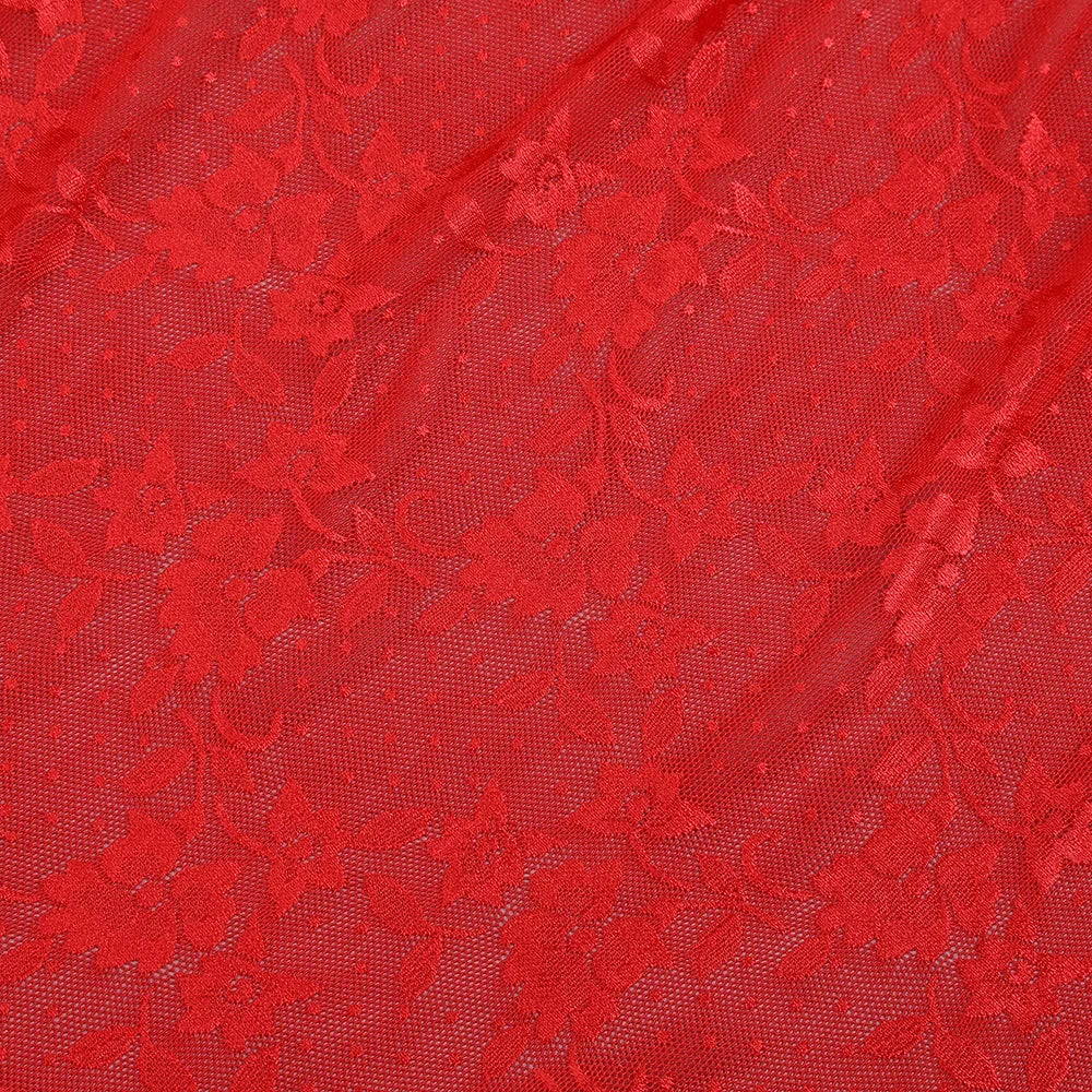 2024 New Fashion Red White Women Gloves Sexy Bodycon Mini Draped Dress Nightclub Party Bar Singer Birthday Celebrate Dress