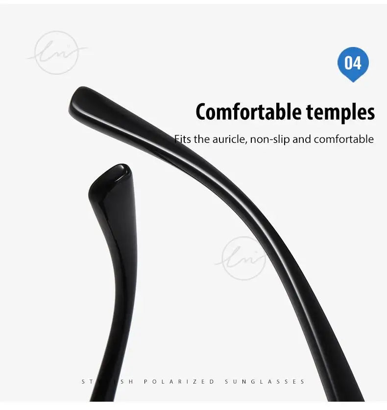 Young Style Women's Sunglasses Gradient Polarized Driving Glasses Luxury Design Ladies Elegant Lunette De Soleil Femme